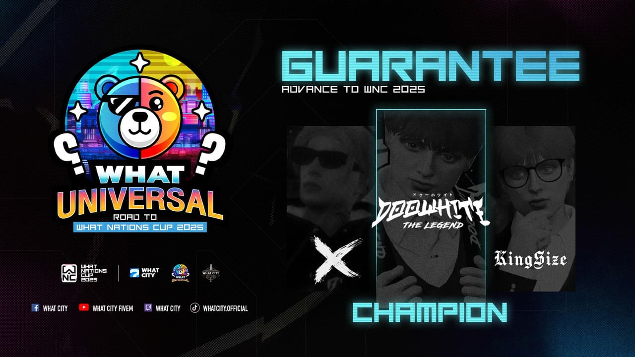 🔥 What Universal Road to WNC 2025 🏆